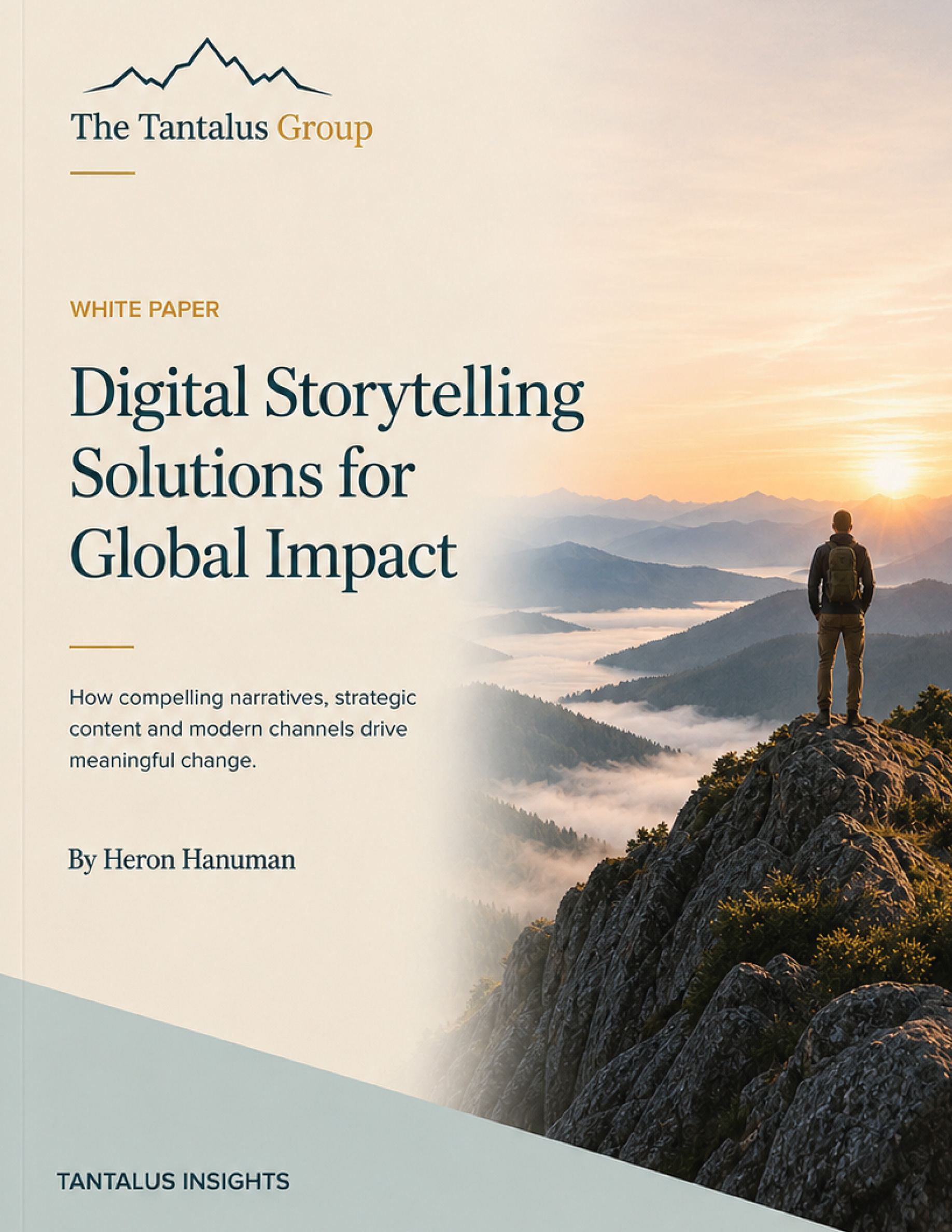 White paper cover