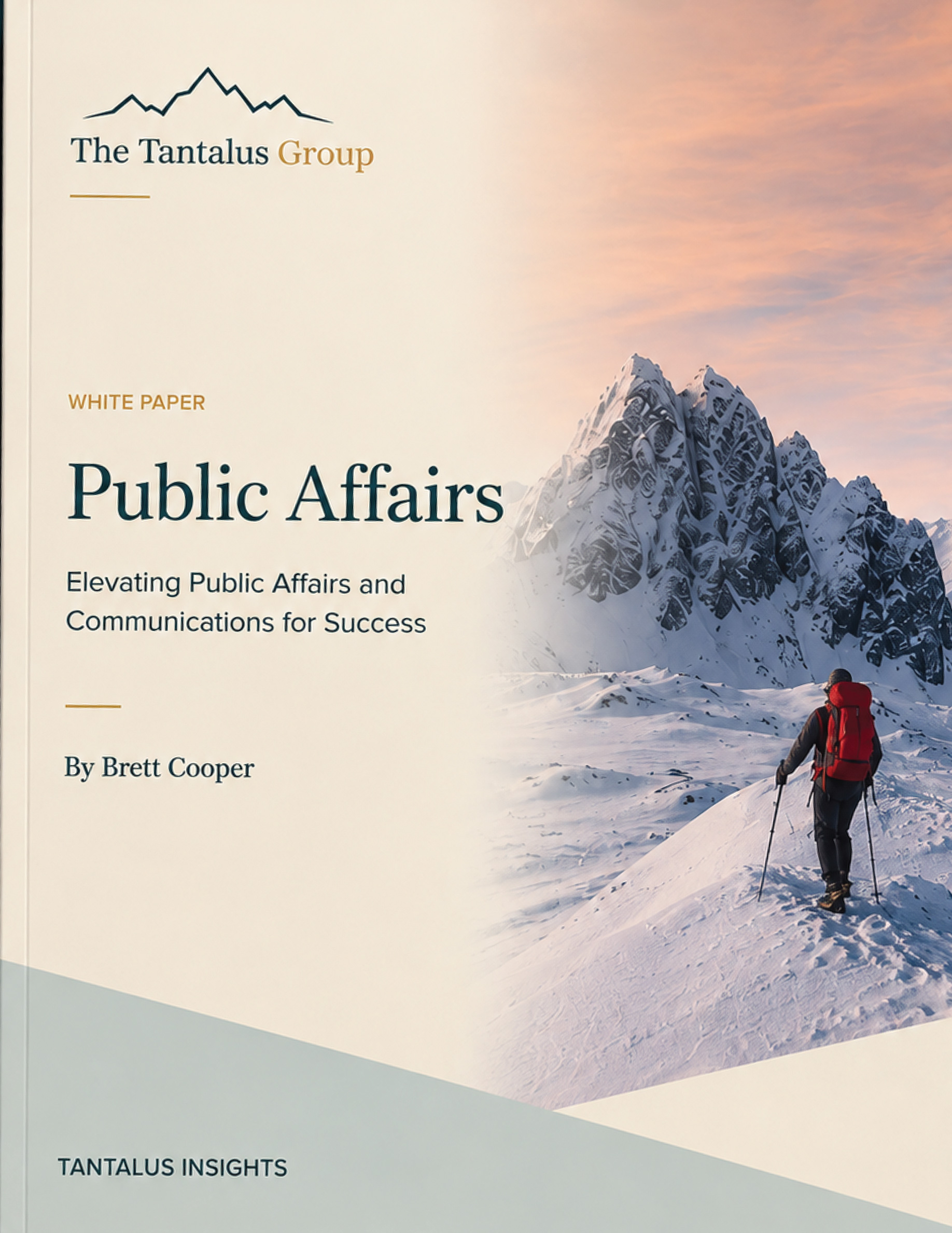 White paper cover